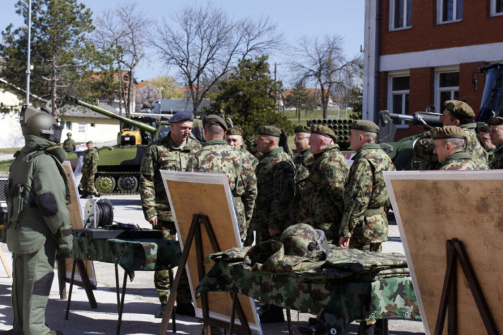 Obilazak jedinica Vojske Srbije u garnizonu Prokuplje