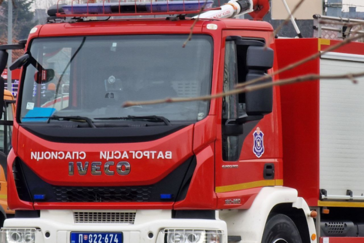 MUP se oglasio o požaru kod naplatne rampe Obrenovac