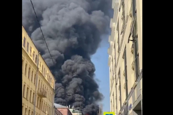 Veliki požar u centru Moskve: Vatra guta luksuzni kompleks
