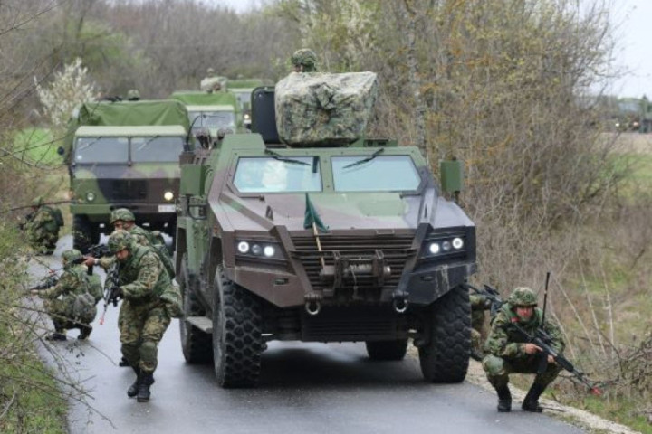 Pripreme pešadijske čete Vojske Srbije za mirovnu operaciju u Libanu