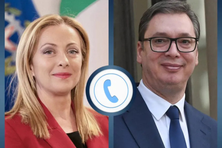 Vučić razgovarao sa Đorđom Meloni: Srbija izuzetno ceni snažno strateško partnerstvo sa Italijom