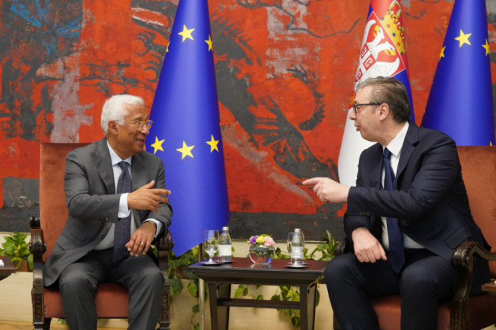 Počeo sastnak Vučića i Košte, razgovor o odnosima Srbije i EU