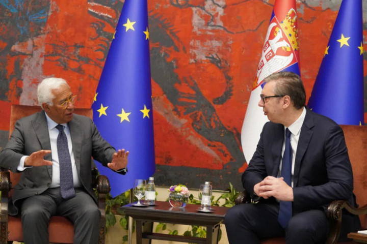Vučić sa Koštom: Naša politička volja je da ubrzamo svoje integracije, predsednik ES poručio da je važno ubrzati reforme