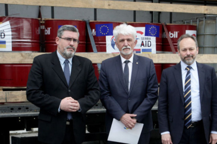 Srbija uputila Ukrajini humanitarnu pomoć u vidu opreme za energetsku infrastrukturu