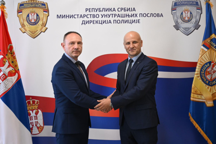 Sastali se direktori policije Srbije i Republike Srpske: Razgovarali o unapređenju bezbednosne saradnje
