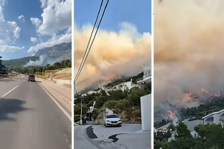 STRAŠNE SCENE U HRVATSKOJ: Požar bukti bez kontrole, vatrogasci nemoćni, gore kuće, krenula masovna evakuacija