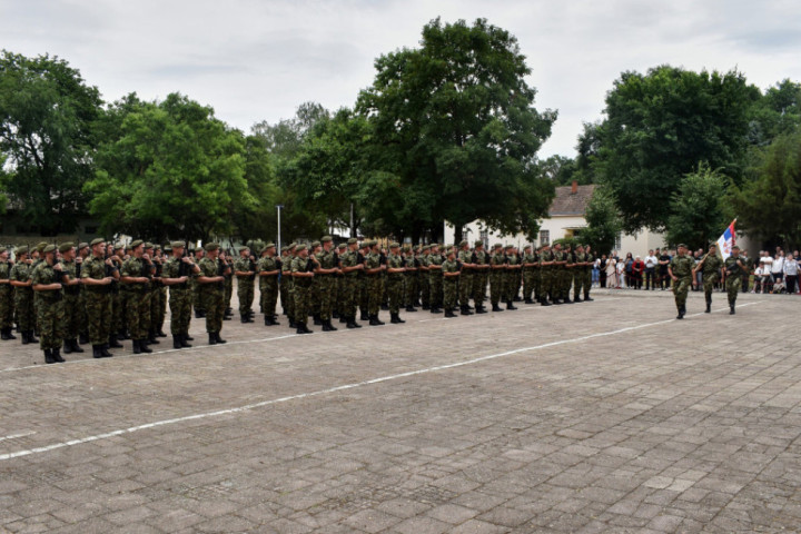 Ispraćaj kontingenta Vojske Srbije u mirovnu operaciju u Libanu