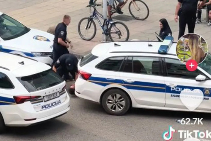 Policajac snimljen kako udara muškarca koji leži na asfaltu: Oglasila se policija nakon incidenta u Zagrebu