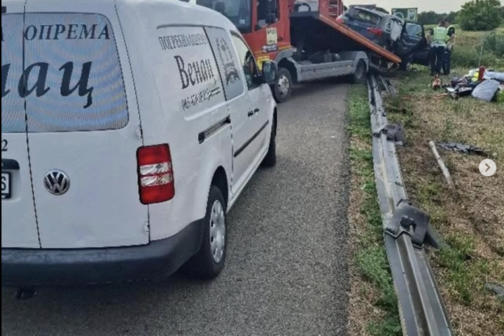 Teška saobraćajna nezgoda kod Jagodine: Dve osobe nastradale
