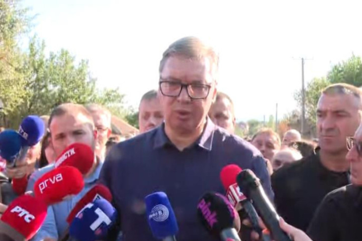 Vučić u Žitorađi: Podrška obnovi nakon požara i pomoć pogođenim porodicama