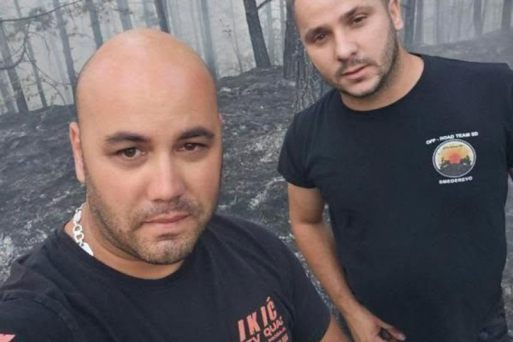 Heroji dana: Pomagali vatrogascima tokom gašenja požara na Divčibarama