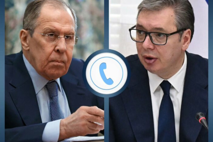 Vučić razgovarao sa Lavrovom o situaciji na KiM i napadima na Republiku Srpsku