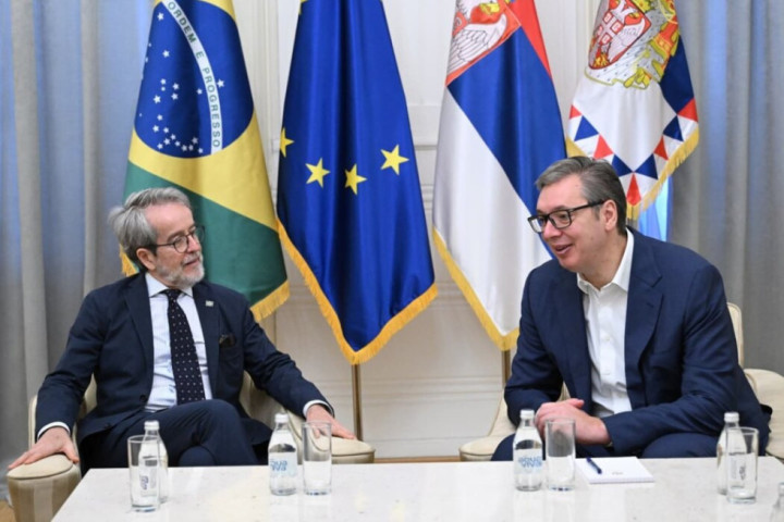 Vučić zahvalio odlazećem ambasadoru Brazila na radu na jačanju veza dve zemlje