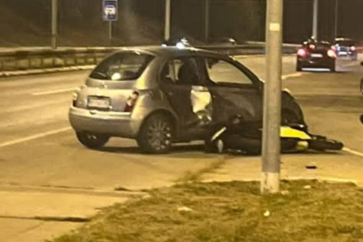 Vozač motocikla teško povređen u nezgodi na Mišeluku
