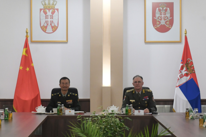 Načelnik Generalštaba sa delegacijom NR Kine