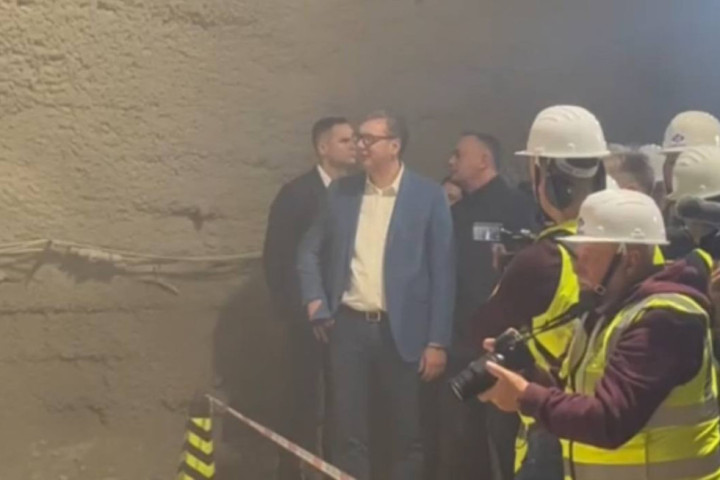 Vučić na Iriškom Vencu: Ovo je najduži tunel u Srbiji