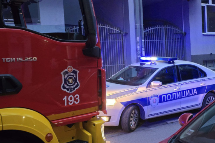 Manji požar u zgradi u Ulici Toplice Milana u Novom Sadu