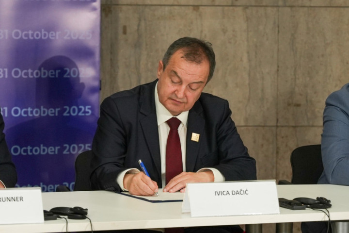 Ministar Dačić se obratio nakon posete Sarajevu