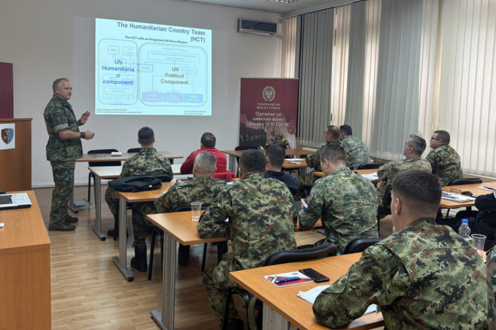 U Kruševcu realizovan međunarodni kurs civilno-vojne saradnje