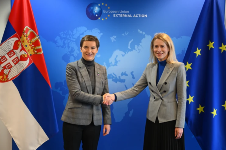 Ana Brnabić se sastala sa Kajom Kalas u Briselu