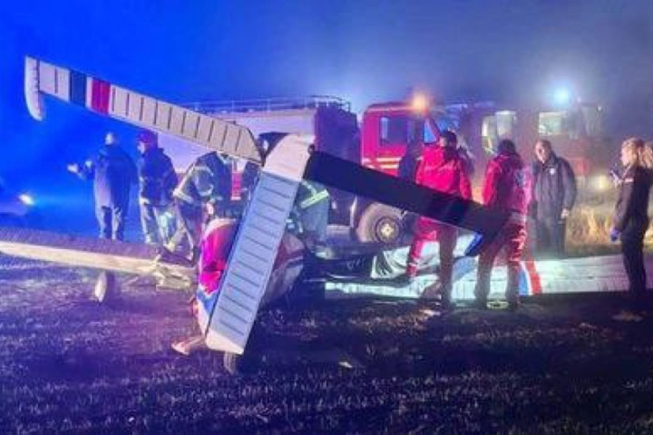 Ovo su prve fotografije sa mesta pada aviona kod Subotice