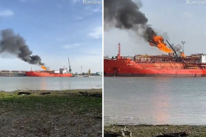Strah od velike eksplozije na Dunavu nakon što je ruski dron pogodio tanker, još jedno naselje evakuisano!