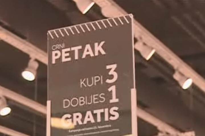 Danas je "Crni petak", trgovci u Srbiji najavili popuste i veće od 50 odsto