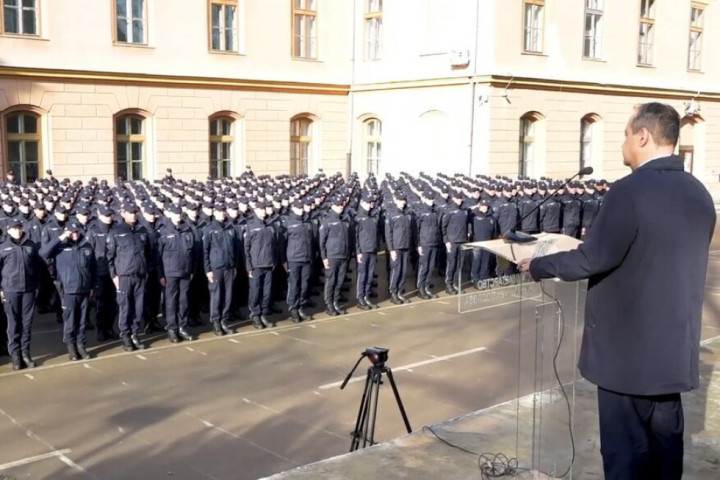 U Sremskoj Kamenici održana promocija 654 polaznika Centra za osnovnu policijsku obuku