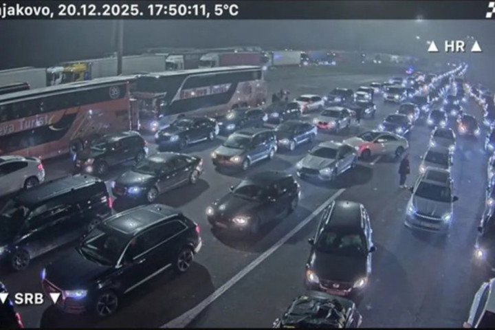 ORGROMNE GUŽVE NA GRANICI SA SRBIJOM: Kilometarske kolone, čeka se i po devet sati