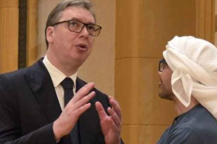 "RAZGOVARALI SMO O JAČANJU PARTNERSTVA SRBIJE I UAE" Vučić se sastao sa Bin Zajedom: Poseban fokus na ovim temama