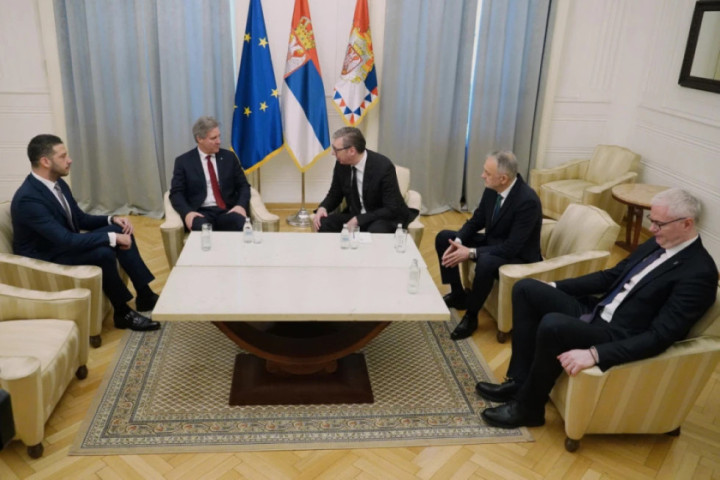 Vučić primio vaterpoliste Srbije nakon osvajanja zlata na Evropskom prvenstvu