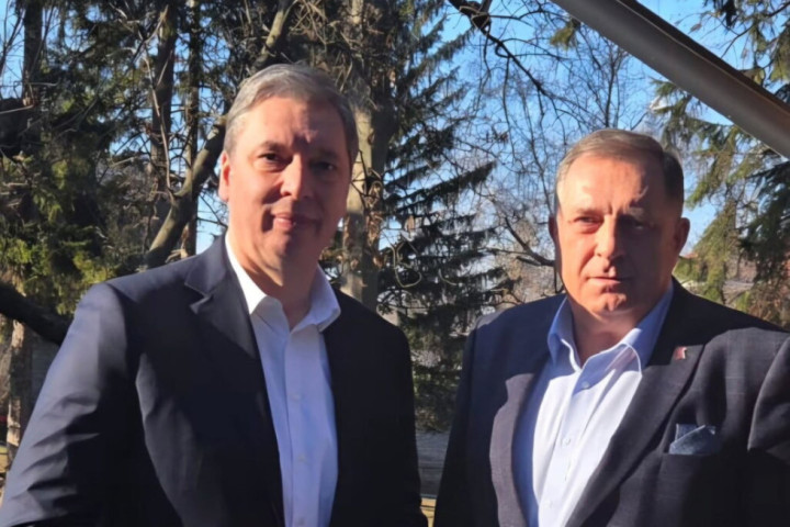Vučić sa Dodikom o regionalnim pitanjima i saradnji Srbije i Republike Srpske