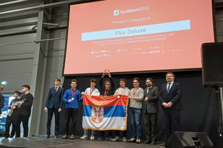 Tim Matematičke gimnazije pobednik najvećeg evropskog takmičenja u fizici u Pragu