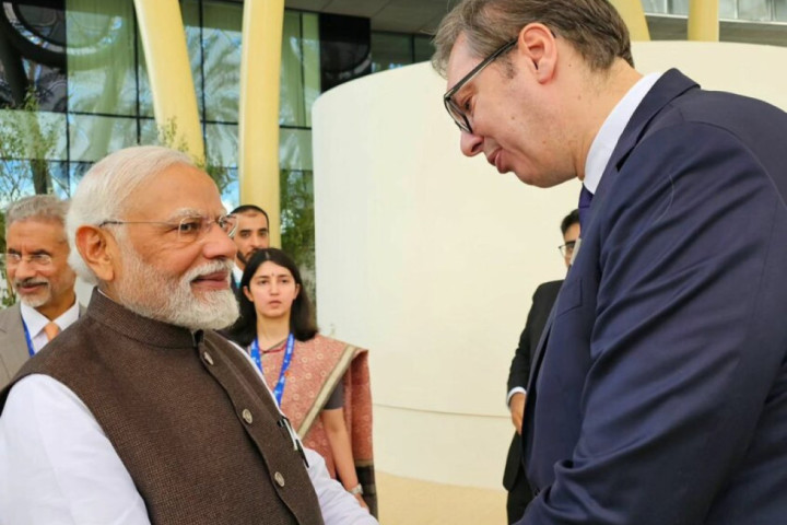 Vučić se sastao sa premijerom Indije Narendrom Modijem u Nju Delhiju