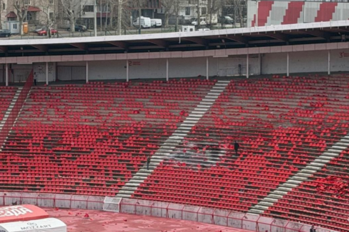 Nakon derbija rekordna šteta od preko 200.000 evra na stadionu Rajko Mitić