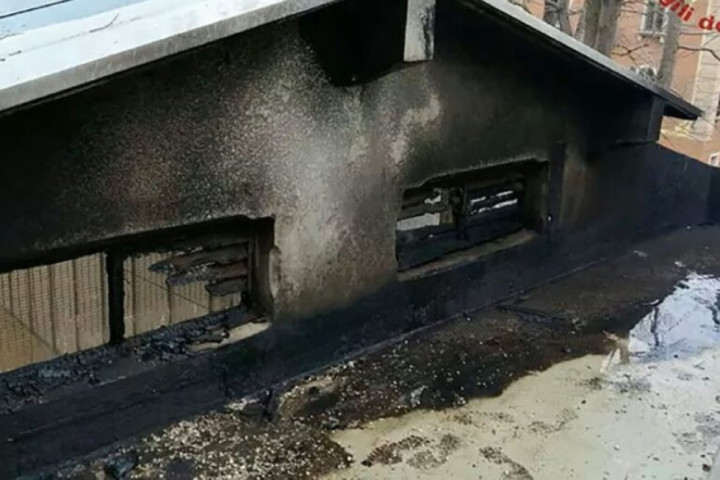 Goreo srpski paviljon u Veneciji: Umetnička dela su bezbedna