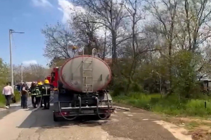 Tragedija kod Plavog mosta: Zapalila se baraka Geološkog instituta, ima mrtvih
