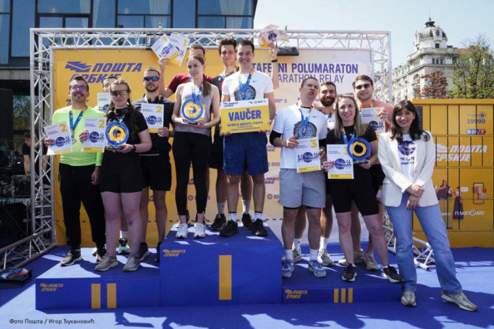 Tradicionalno na stazi: Rekordnih 64 poštara na 39. Beogradskom maratonu