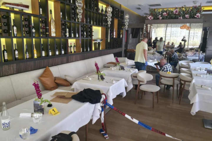 Ovako izgleda restoran na Novom Beogradu nakon pucnjave: Pripadnik SAJ-a van dužnosti goloruk savladao napadača