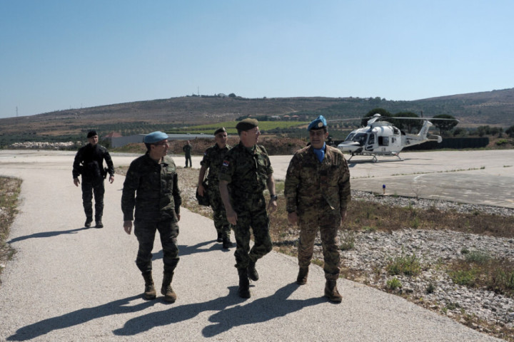 Mojsilović obišao kontingent Vojske Srbije u mirovnoj operaciji u Libanu