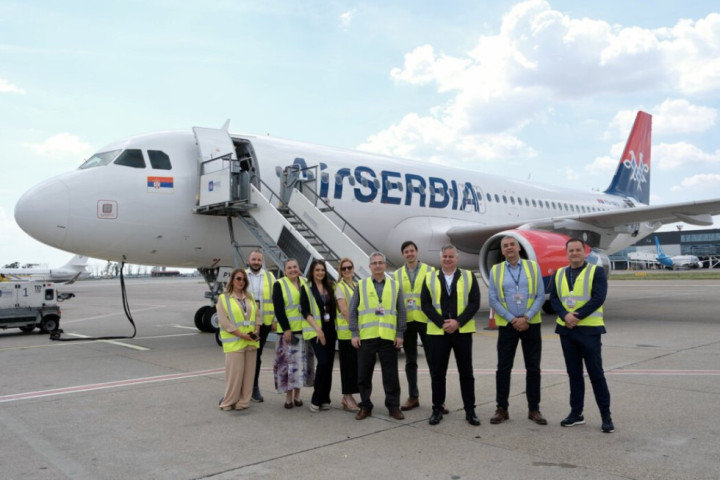 Novi erbas A320 stigao u flotu Er Srbije