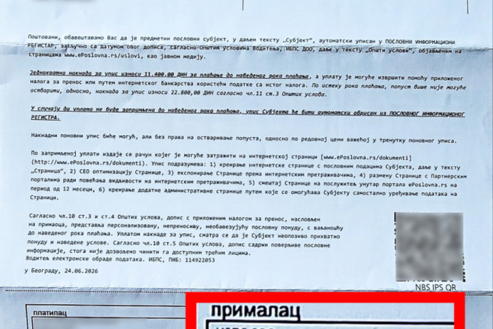 Prevara ili "rupa u zakonu", ovo je papir koji masovno stiže svim preduzetnicima: Evo šta treba da uradite i kako da postupite