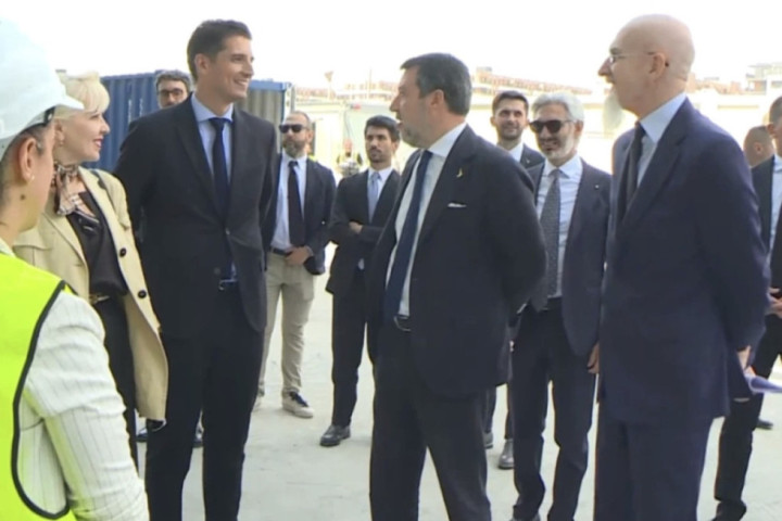 Mateo Salvini obišao Ekspo gradilište u Surčinu: Italija pravi spektakl