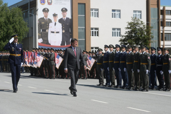 Generalna proba promocije najmlađih oficira Vojske Srbije