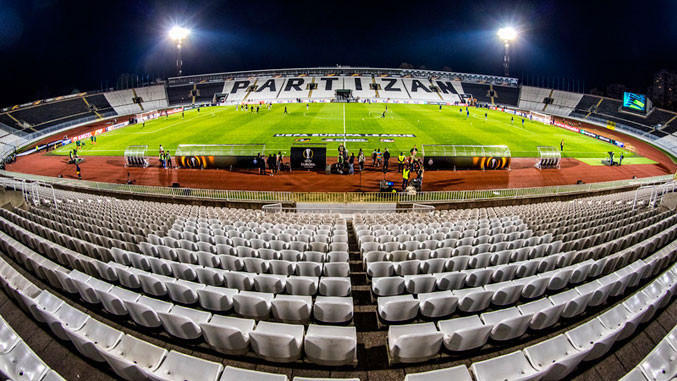 UEFA kaznila Partizan sa 40.750 evra zbog incidenata navijača na meču protiv Lugana