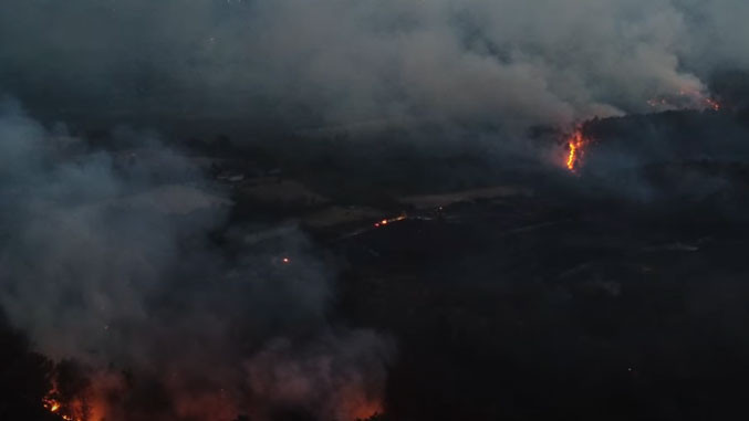Požar kod Aranđelovca pod kontrolom i više nema otvorenog plamena
