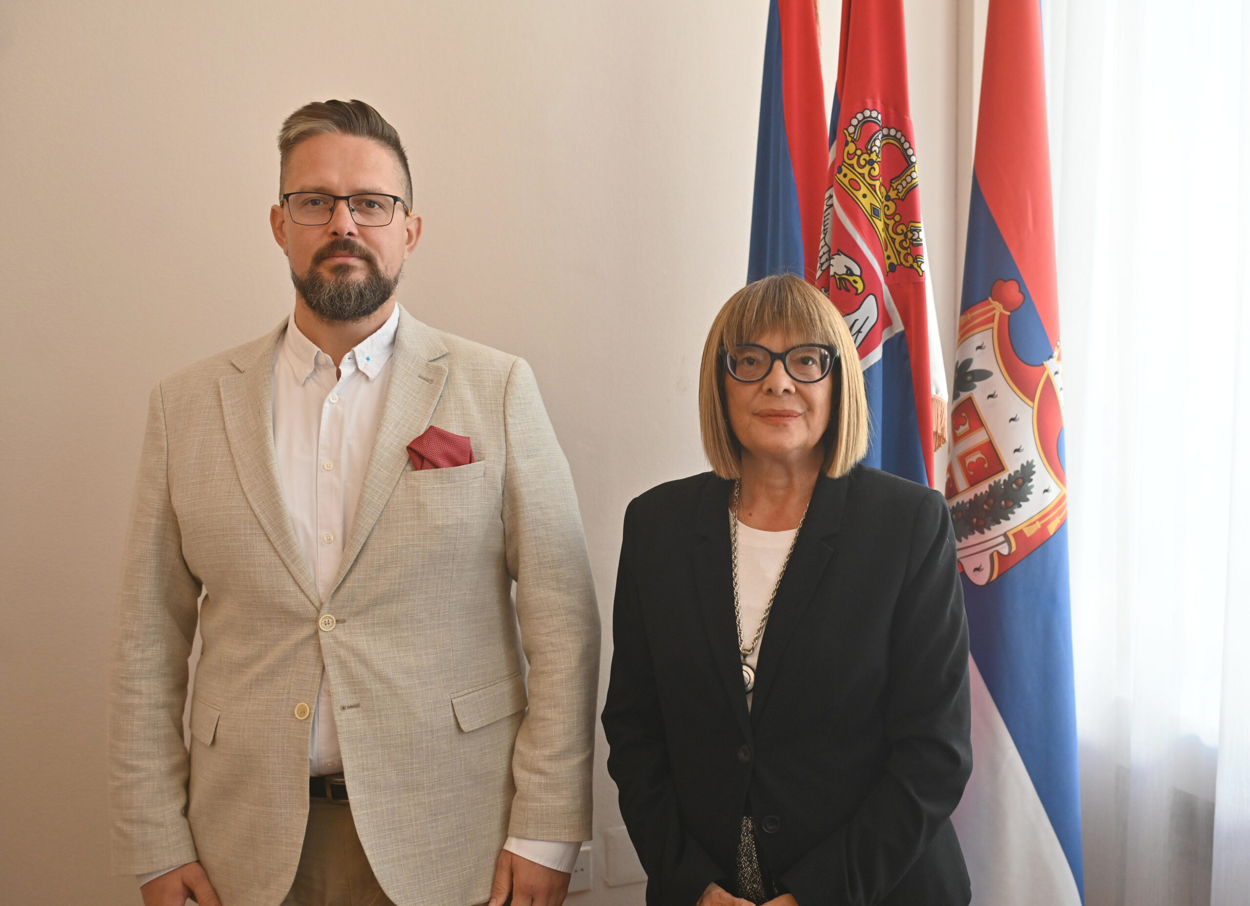Održan redovni sastanak predsednika Juhasa i predsednice Gojković
