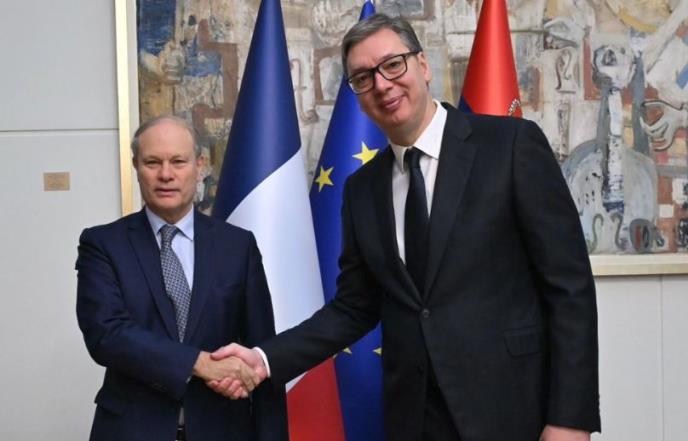 Vučić razgovarao s Reneom Trokazom: "Dobar razgovor o prilikama u Evropi, regionu i na KIM"